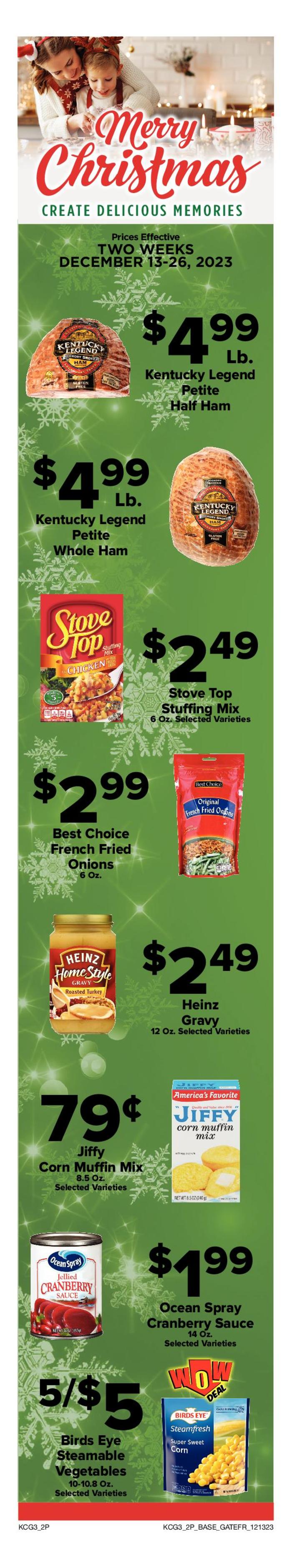 Horton Thriftway Ad Specials